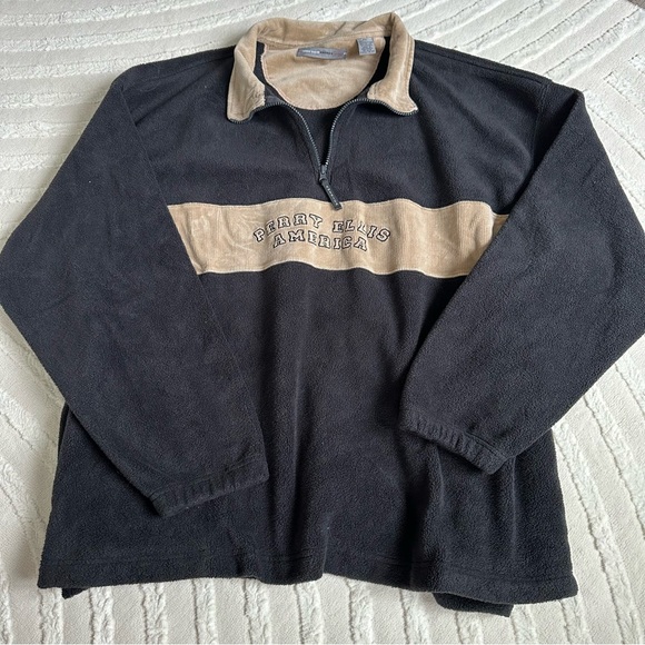 Vintage Quarter Zip | Perry Ellis - Picture 1 of 5